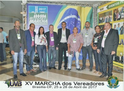 XV Marcha dos Vereadores 2017.