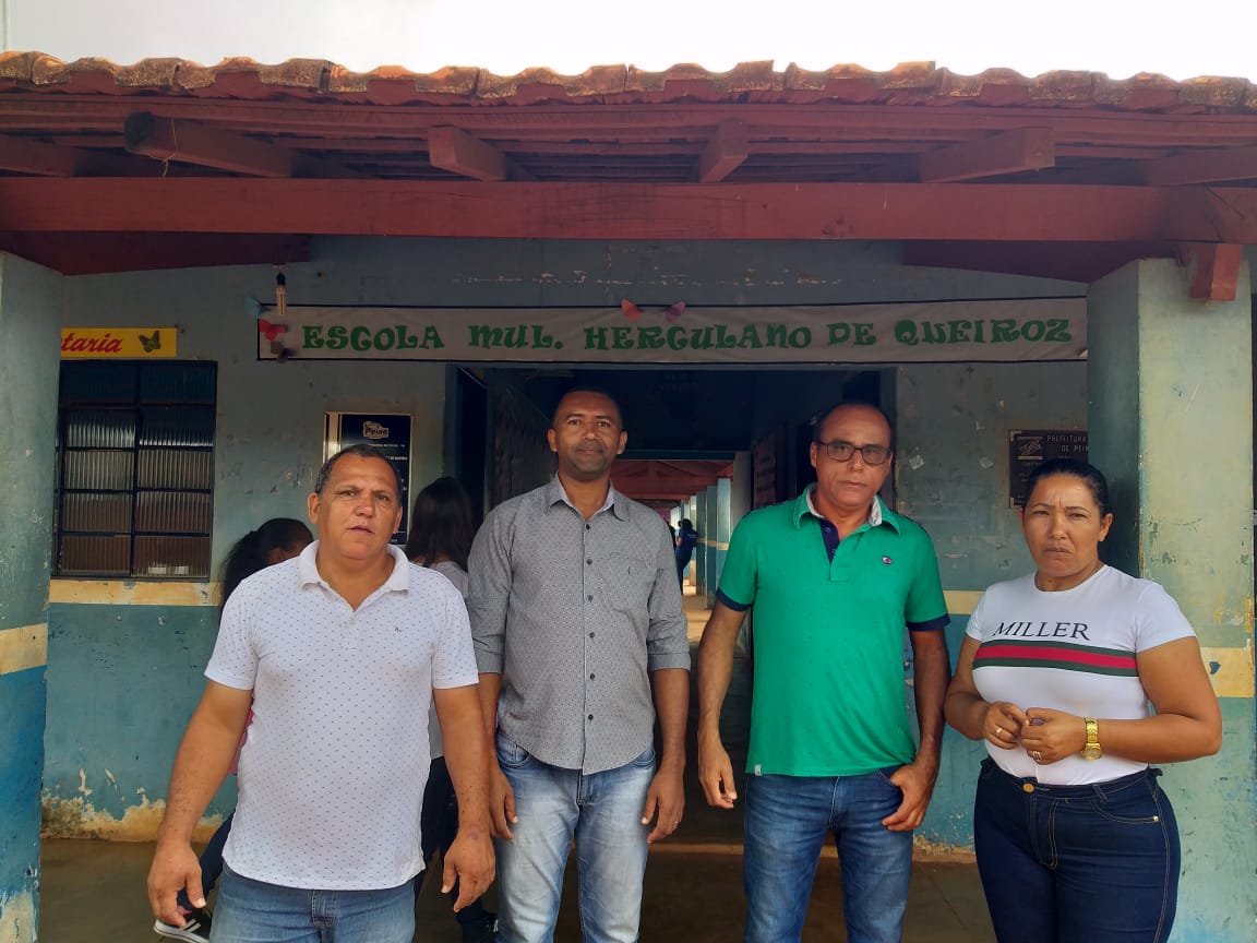 Vistoriando a Escola Mul Herculano de Queiroz